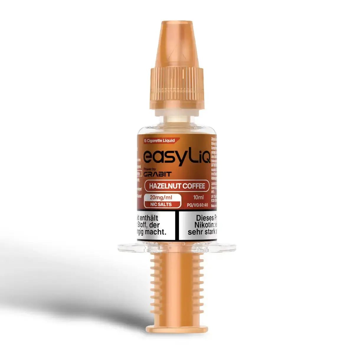 easyLIQ Hazelnut Coffee - 10ml Nikotinsalz-Liquid