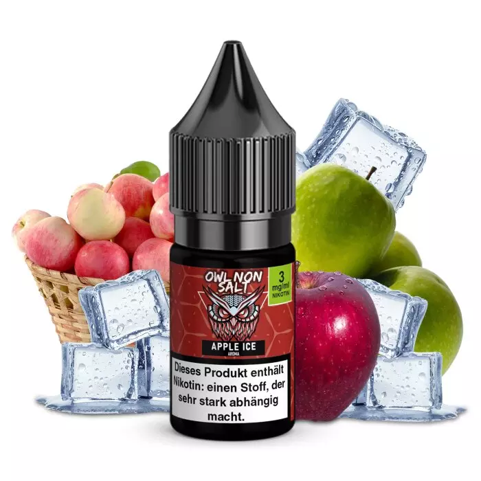 OWL Non-Salt - Apple Ice - 10ml Liquid