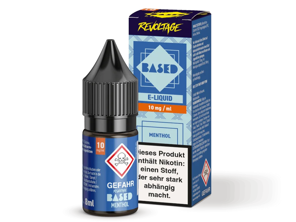Revoltage_Based_Hybrid_Menthol_10_mg.png Menthol - 8ml Hybrid Nikotinsalz-Liquid