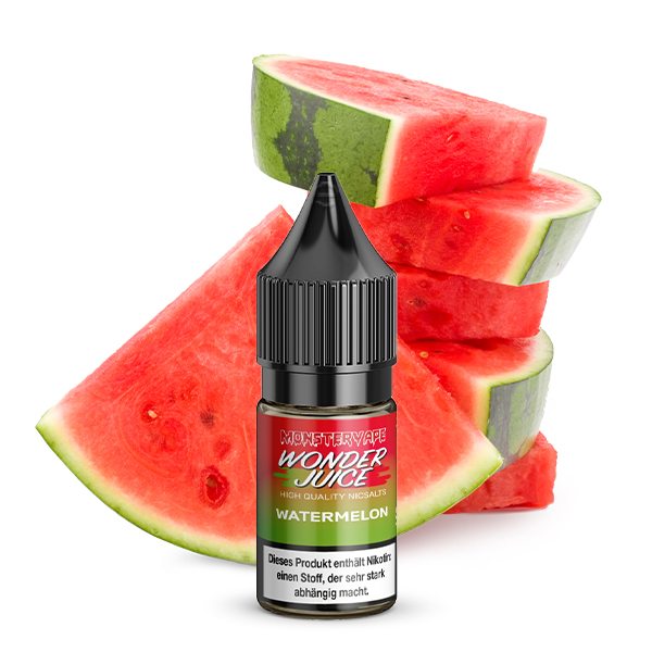 Wonderjuice Watermelon - 10ml Nikotinsalz-Liquid