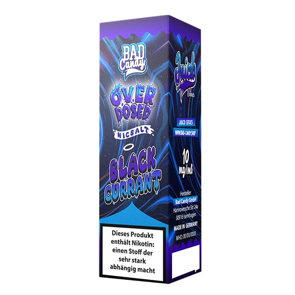 Juicd Series Blackcurrant - 10ml Nikotinsalz-Liquid