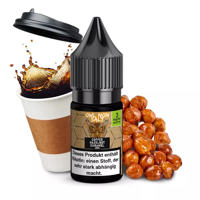 OWL Non-Salt - Coffee Hazelnut Caramel - 10ml Liquid