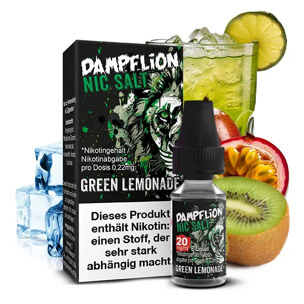 Intense Green Lemonade - 10ml Nikotinsalz-Liquid