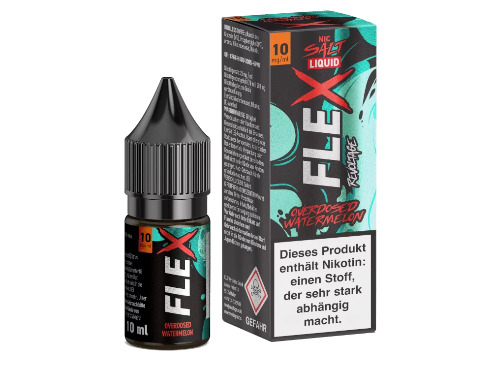 Flex - Overdosed Watermelon 10ml Nikotinsalz Liquid