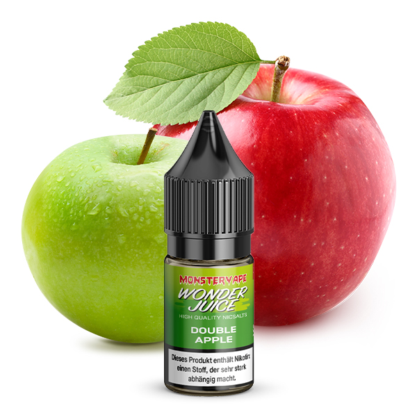 Wonderjuice Double Apple - 10ml Nikotinsalz-Liquid