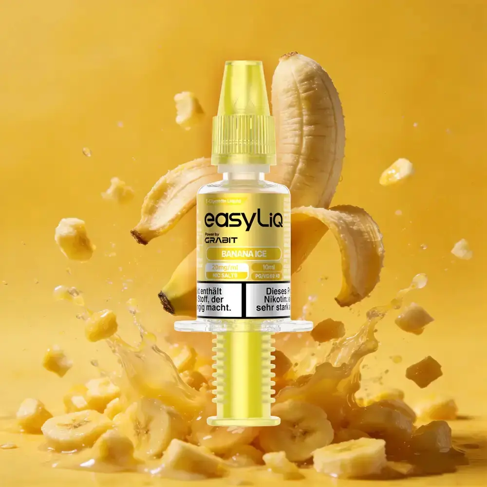 easyLIQ Banana Ice - 10ml Nikotinsalz-Liquid