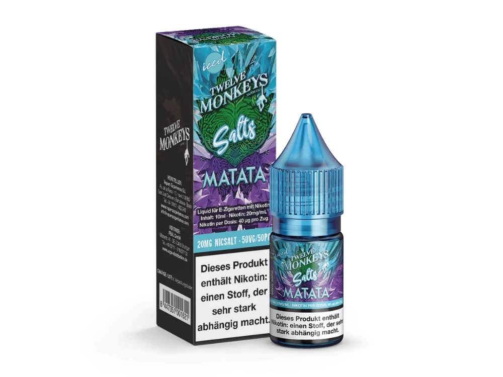 Iced - Matata - 10ml Nikotinsalz-Liquid