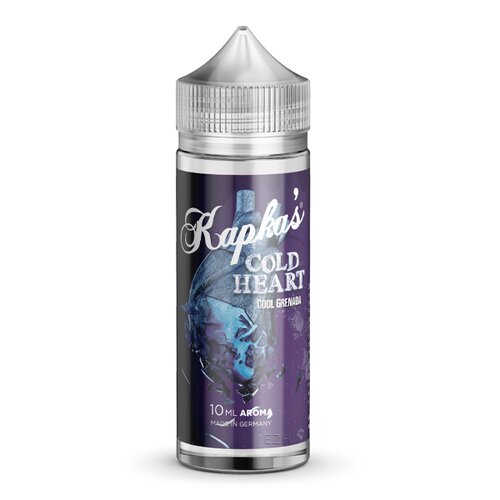 Kapka's Flava Cold Heart Longfill 120ml Flasche mit dunkelblauem Etikett