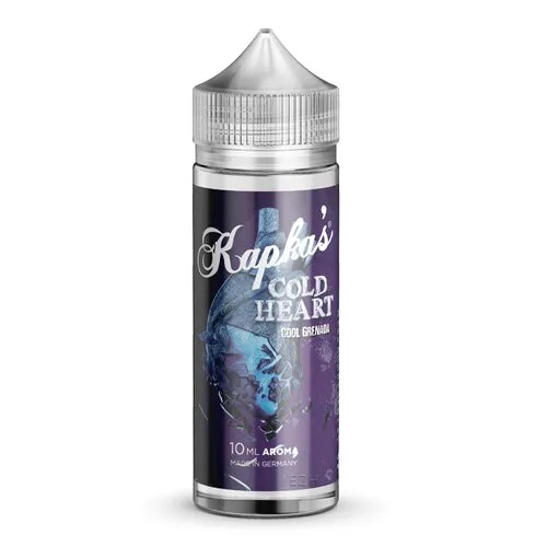 Kapka's Flava Cold Heart Longfill 120ml Flasche mit dunkelblauem Etikett