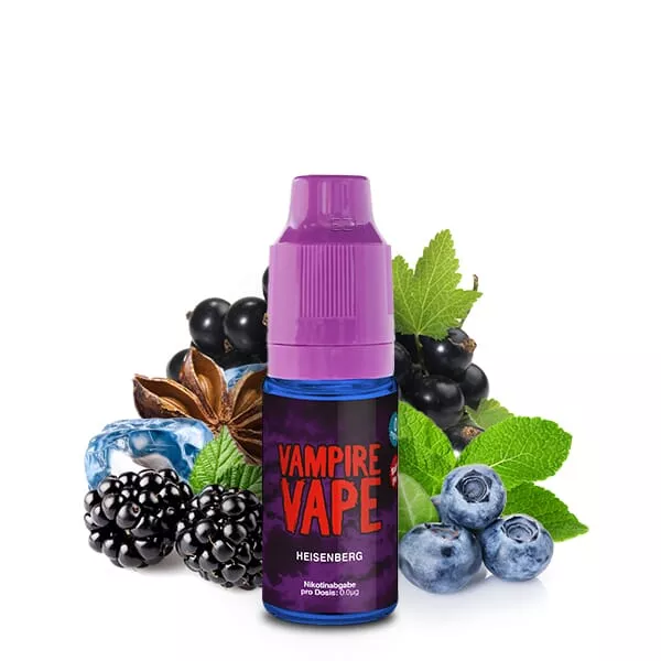 source913376.jpg Vampire Vape Heisenberg 10ml Liquid – Flasche mit lila Deckel, Brombeeren, Blaubeeren und Sternanis