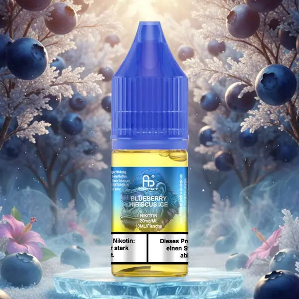 Fumot Blueberry Hibiscus Ice - 10ml Nikotinsalz-Liquid Fumot Blueberry Hibiscus Ice - 10ml Nikotinsalz-Liquid