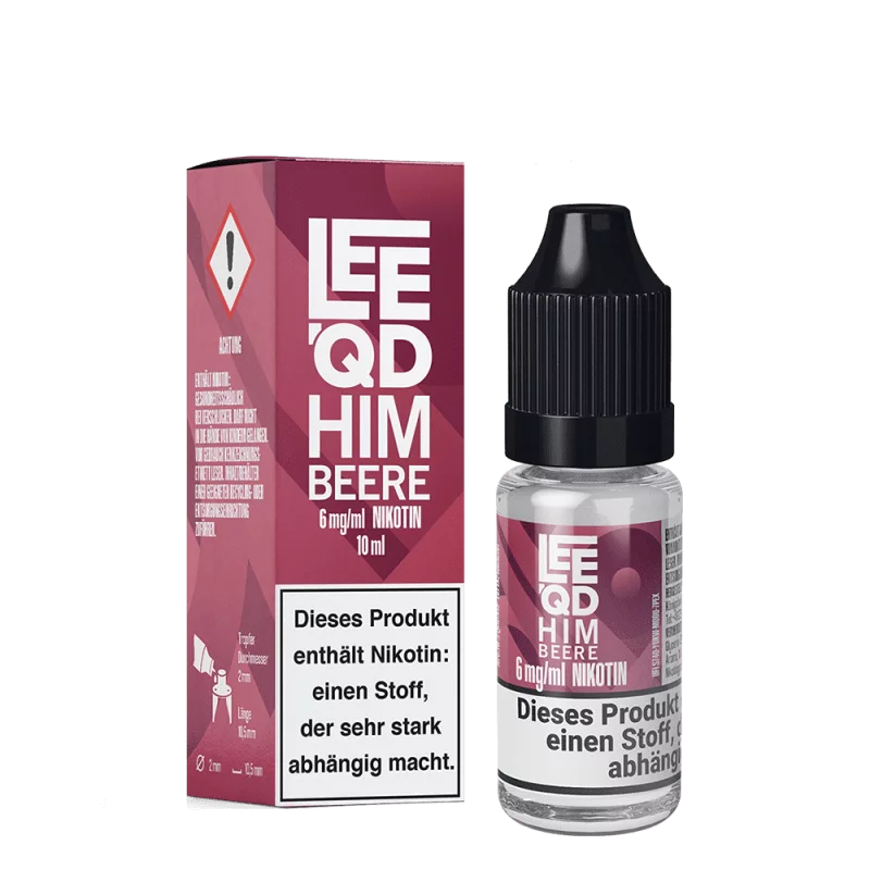 LEEQD - Fruit Himbeere - 10ml Liquid LEEQD - Fruit Himbeere - 10ml Liquid