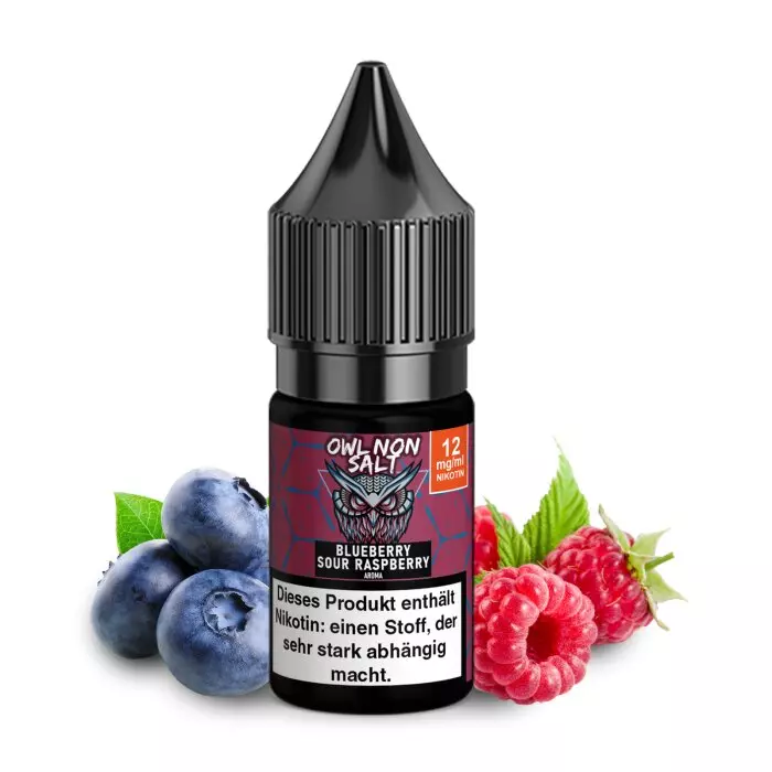OWL Non-Salt - Blueberry Sour Raspberry - 10ml Liquid