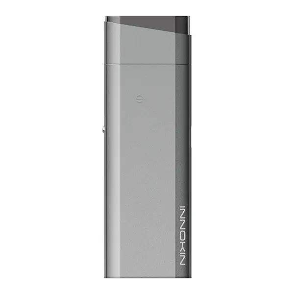 Innokin Klypse Plus Pod Kit in Grau, frontale Produktansicht auf weißem Hintergrund