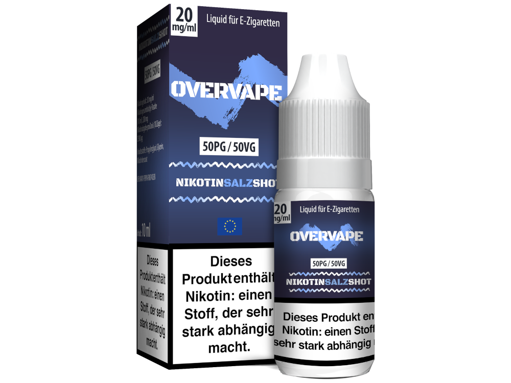 Overvape Nikotinsalz-Shot 50/50 - 20mg/ml NicSalt