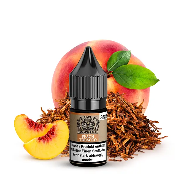 Smoke Leaf - Peach Tobacco - 10ml Liquid