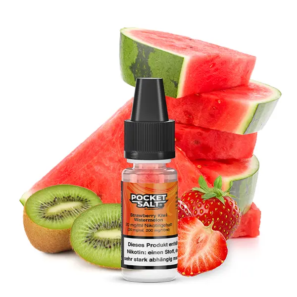 Strawberry Kiwi Watermelon - 10ml Nikotinsalz-Liquid 20mg/ml