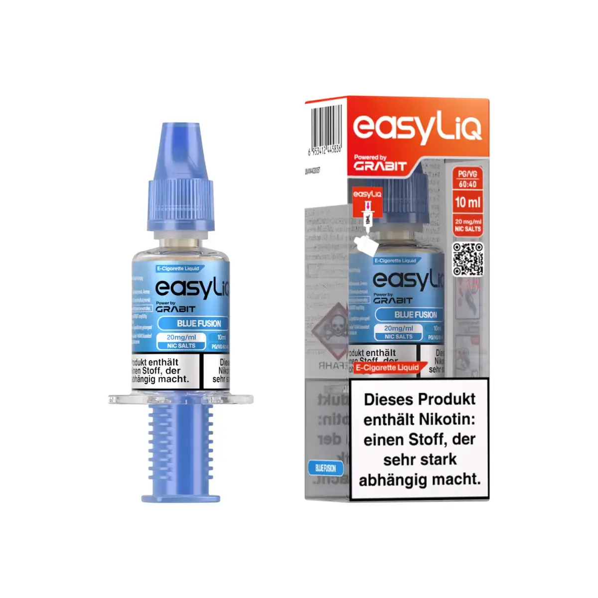 easyLIQ Blue Fusion - 10ml Nikotinsalz-Liquid