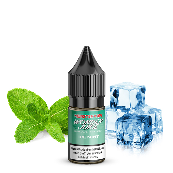 Wonderjuice Ice Mint - 10ml Nikotinsalz-Liquid