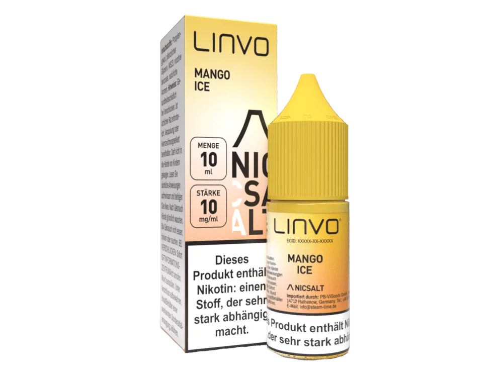 Linvo - Mango Ice - 10ml Nikotinsalz Liquid