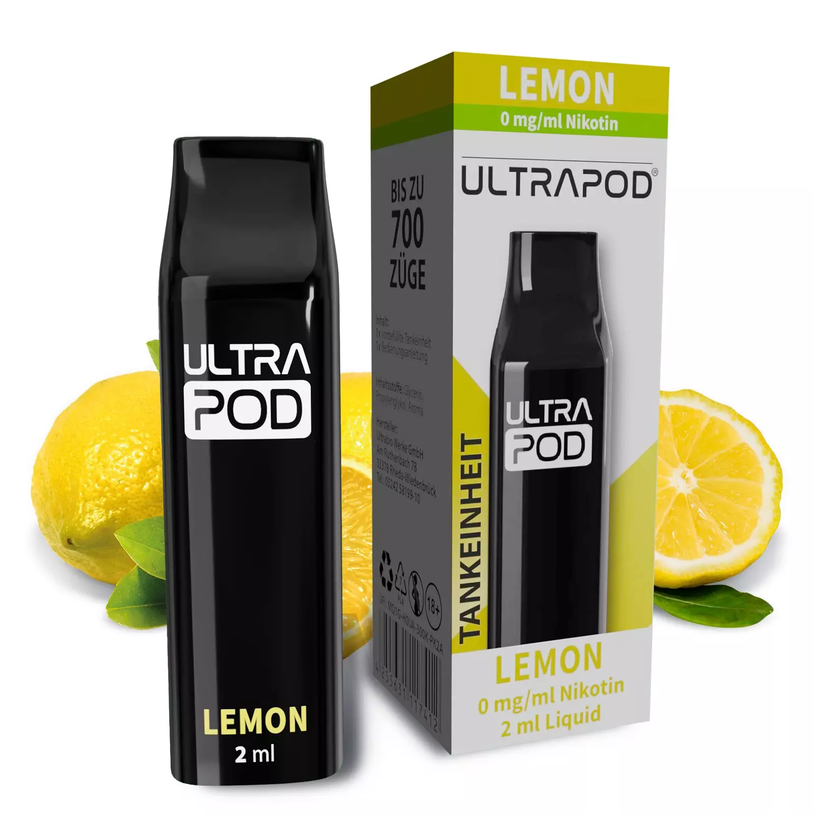 Ultrapod Prefilled Pod - Lemon