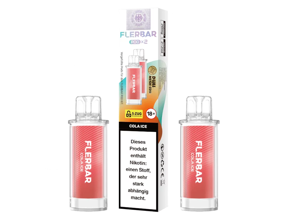 flerbar-pod-20mg-cola-ice_v1_1000x750.png 2x Flerbar - Prefilled Pod - Cola Ice