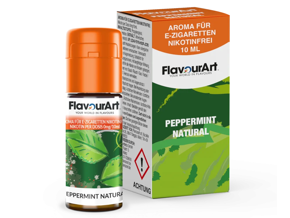 Peppermint Natural - 10ml Aroma