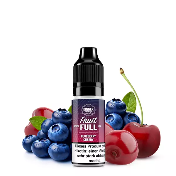 Fruit Full - Blueberry Cherry - 10ml Nikotinsalz-Liquid