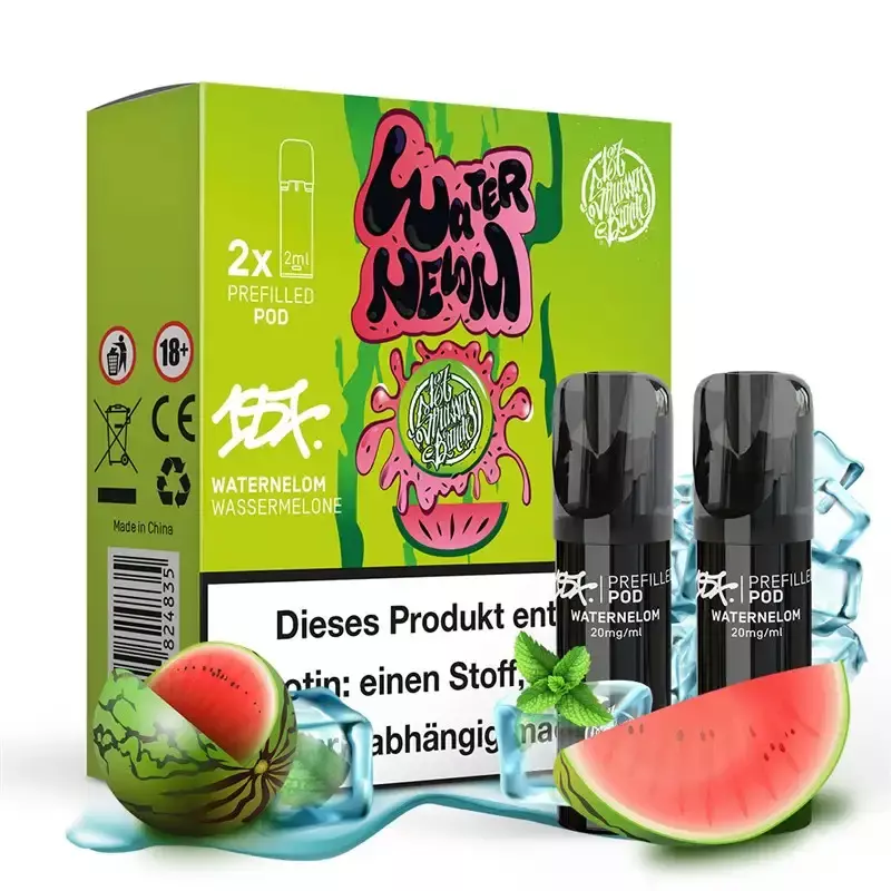 2x 187 Strassenbande Prefilled Pod - Waternelom 20mg/ml