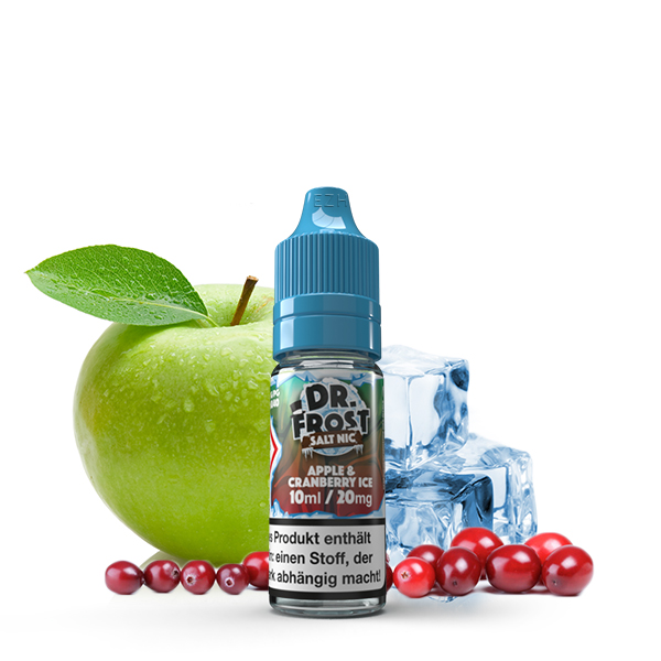 Ice Cold Apple Cranberry - 10ml Nikotinsalz-Liquid 20mg/ml