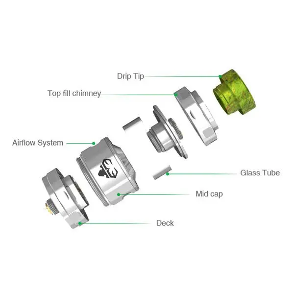 GeekVape Blitzen RTA Selbstwickler Tank GeekVape Blitzen RTA Selbstwickler Tank
