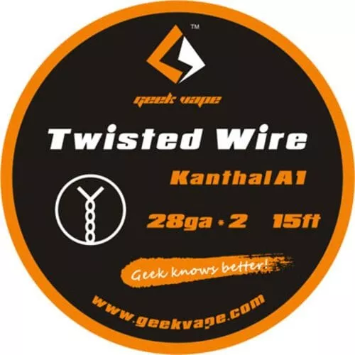 GeekVape Double Twisted Wire 2x 28GA / 26GA