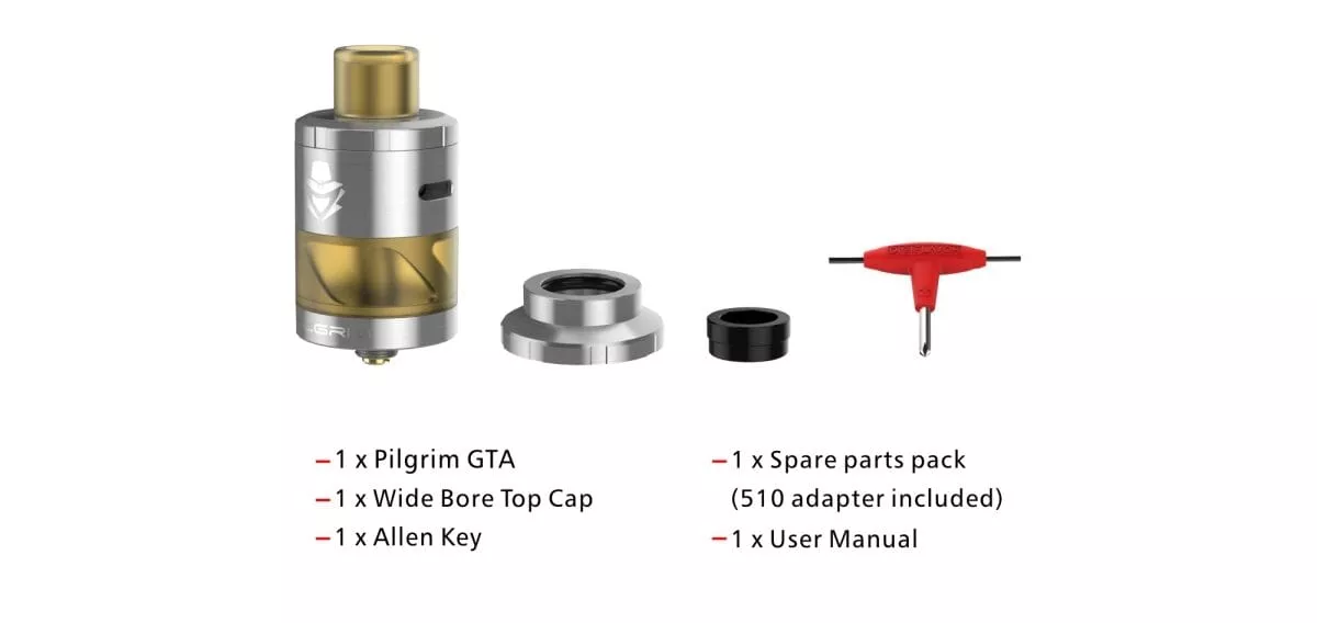 Digiflavor Pilgrim GTA Selbstwickelverdampfer