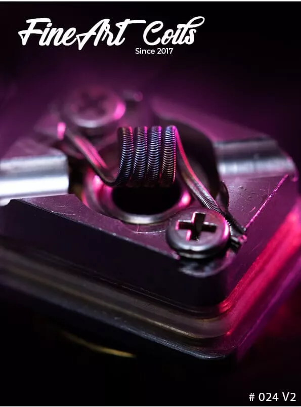 FineArtCoils - 024 V2 - 2-Core Alien V2 Dotshell DTL