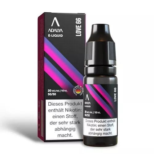 Love 66 -10ml Nikotinsalz-Liquid 20mg/ml 