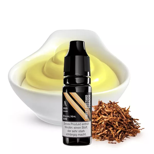 Sweet Custard Tobacco -10ml Nikotinsalz-Liquid 