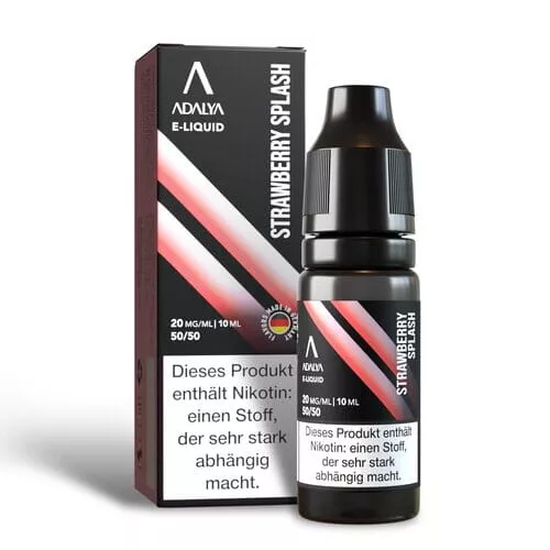 Strawberry Splash -10ml Nikotinsalz-Liquid 20mg/ml 