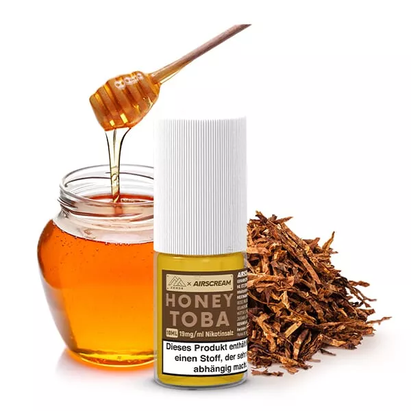 Zero6 - Honey Toba - 10ml Nikotinsalz-Liquid