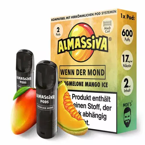 2x Al Massiva Prefilled Pods - Wenn der Mond - 17mg/ml