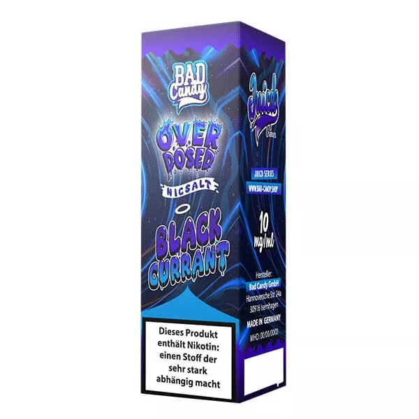 Juicd Series Blackcurrant - 10ml Nikotinsalz-Liquid