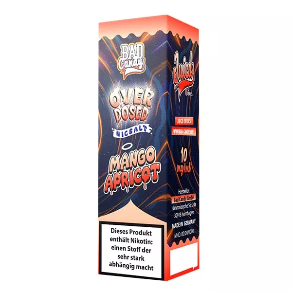 Juicd Series Mango Apricot - 10ml Nikotinsalz-Liquid
