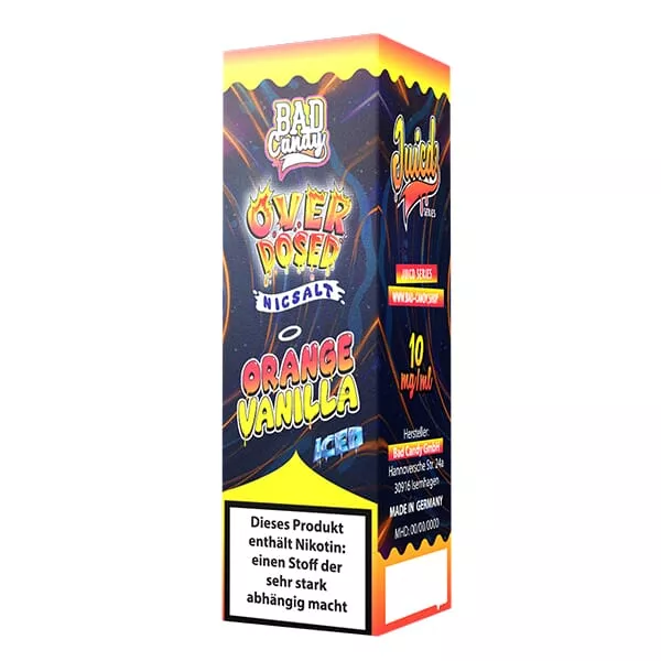 Juicd Series Orange Vanilla - 10ml Nikotinsalz-Liquid