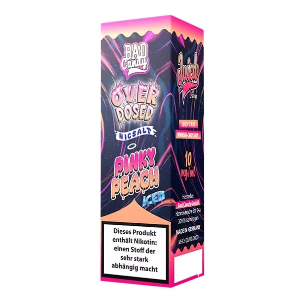 Juicd Series Pinky Peach - 10ml Nikotinsalz-Liquid