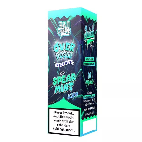 Juicd Series Spearmint - 10ml Nikotinsalz-Liquid