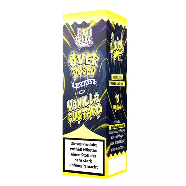 Juicd Series Vanilla Custard - 10ml Nikotinsalz-Liquid