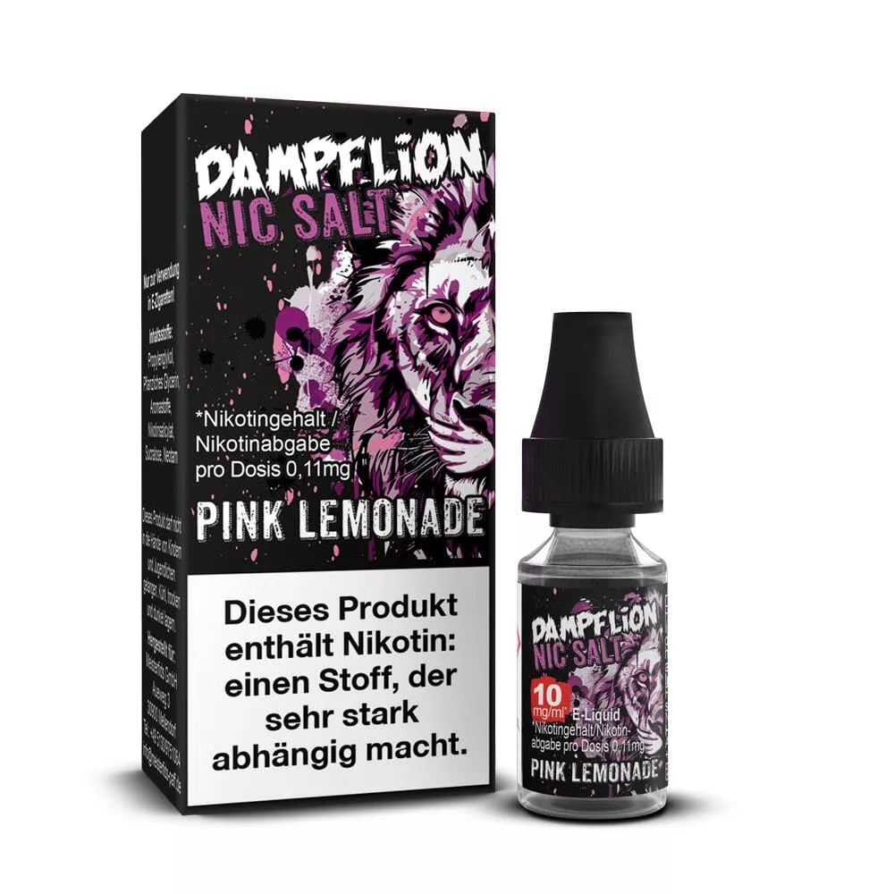 Dampflion Intense Pink Lemonade - 10ml Nikotinsalz-Liquid