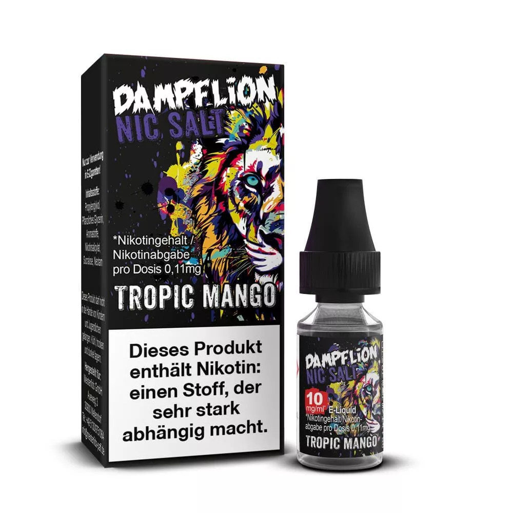 Dampflion Intense Tropic Mango - 10ml Nikotinsalz-Liquid