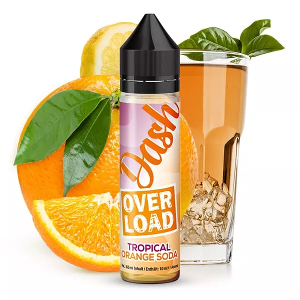 Dash Liquids Overload - Tropical Orange Soda