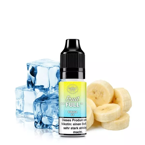 Fruit Full - Banana Ice - 10ml Nikotinsalz-Liquid