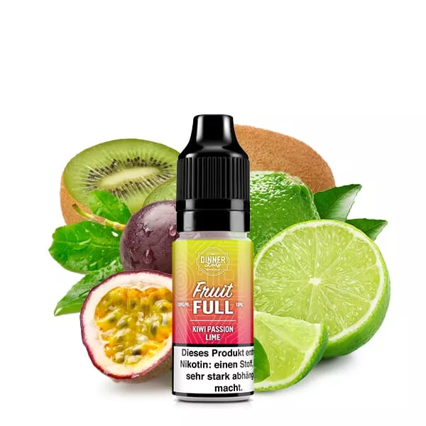 Fruit Full - Kiwi Passion Lime - 10ml Nikotinsalz-Liquid